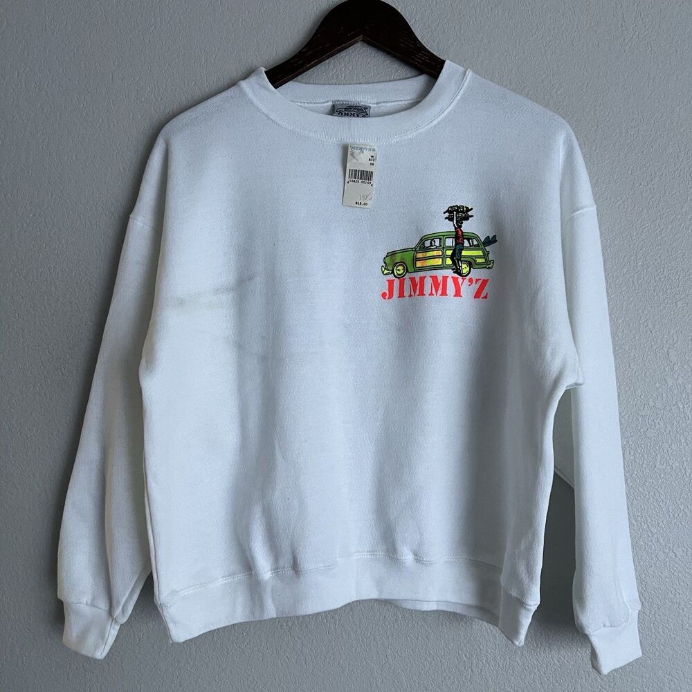 Vintage Jimmy’z  Jamaica Surf Crewneck Sweatshirt Size XL